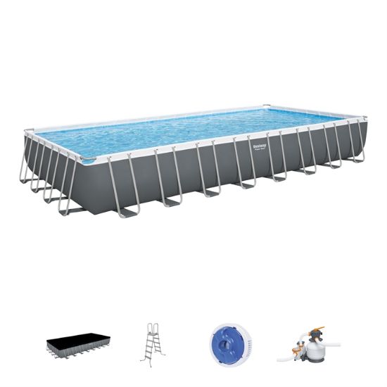 Picture of Power Steel® /9.56m x 4.88m x 1.32m Rectangular Pool Set