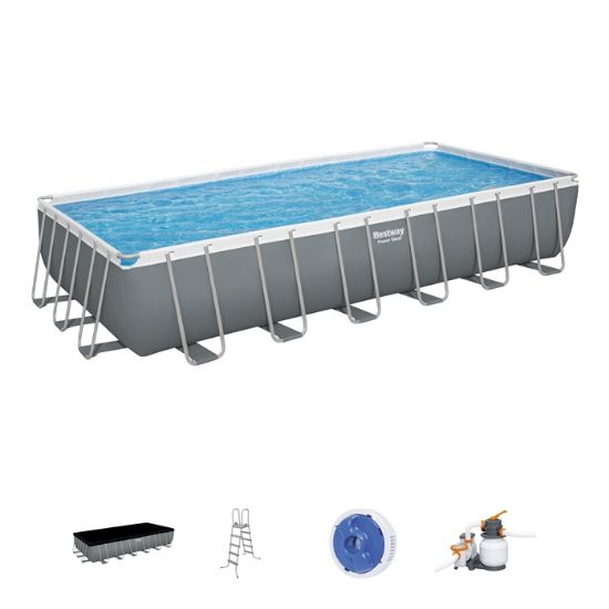 Picture of Power Steel® /7.32m x 3.66m x 1.32m Rectangular Pool Set