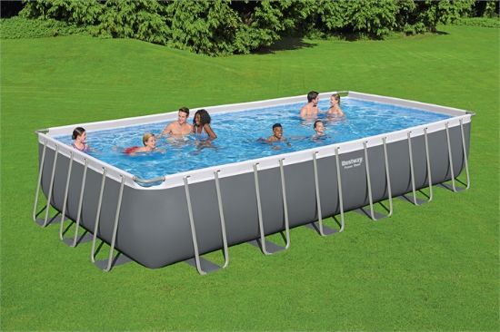 Picture of Power Steel® /7.32m x 3.66m x 1.32m Rectangular Pool Set