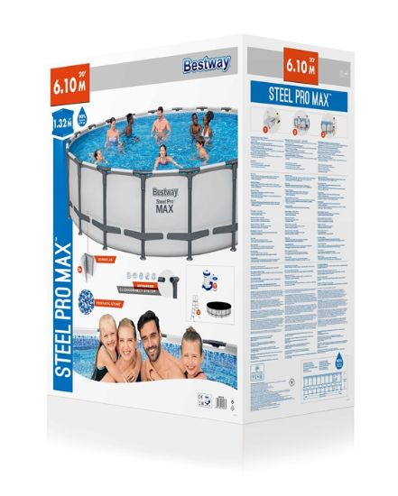 Picture of Steel Pro MAX™ /6.10m x 1.32m Pool Set