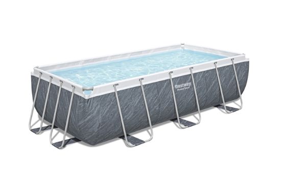 Picture of Power Steel® /4.04m x 2.01m x 1.00m Rectangular Pool Set