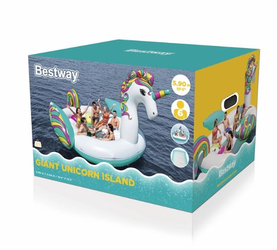 Picture of Bestway® /5.90m x 4.04m Giant Unicorn Island