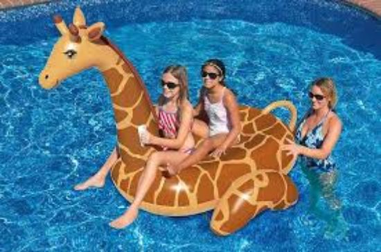 Picture of Swimline 90710 Giant Giraffe Ride On