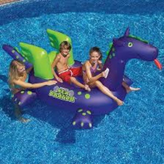 Picture of Swimline Giant Sea Dragon Inflatable Pool Toy 90625