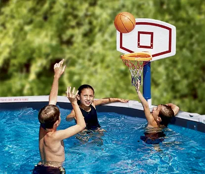 Picture of Swimline 9182 Jammin Basketball Game for Above Ground Swimming Pools SWIMLINE