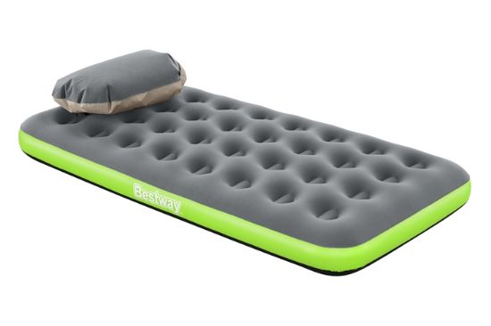 Picture of Bestway Roll & Relax Air Mattress Twin with Bag Pump 1.88 m x 99 cm x 22 cm  67619