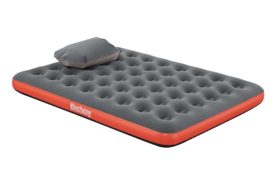 Picture of Bestway Roll & Relax Air Mattress Queen with Bag Pump 2.03 m x 1.52 m x 22 cm 67703