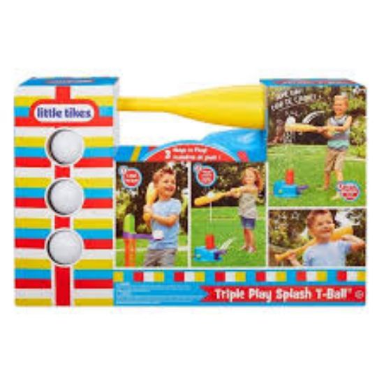 Picture of LITTLE TIKES – TRIPLE PLAY SPLASH T-BALL SET