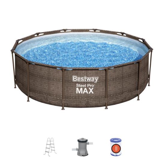 Picture of Steel Pro MAX™ /3.66m x 1.00m Pool Set Resin