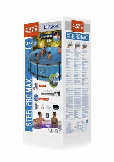 Picture of Steel Pro MAX™ 15' x 42"/4.57m x 1.07m Pool Set  561GD  