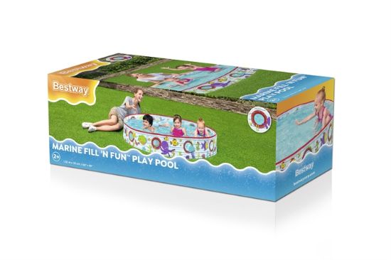 Picture of Bestway® Marine Fill 'N Fun Play Pool 1.52 m x 25 cm