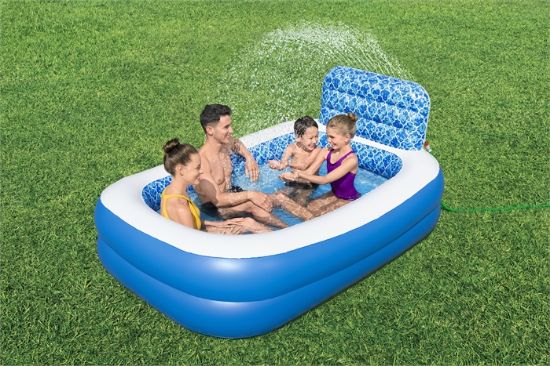 Picture of Bestway® Waterfall Oasis™ Inflatable Sprinkler Family Pool 2.29 m x 1.52 m x 96 cm