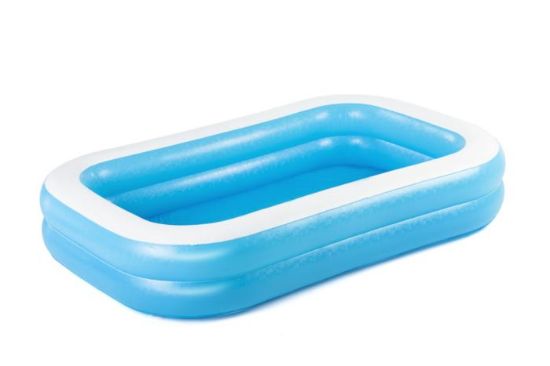 Picture of Bestway® Blue Rectangular Inflatable Family Pool 2.62 m