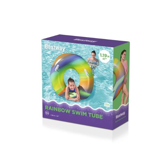 Picture of Bestway® Rainbow Swim Tube 1.19 m