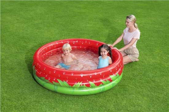 Picture of Bestway® Sweet Strawberry™ Kids Inflatable Play Pool 1.68 m x 38 cm