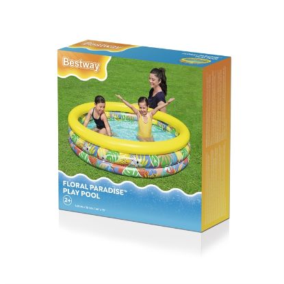 Picture of Bestway® Floral Paradise™ Kids Inflatable Play Pool 1.68 m x 38 cm