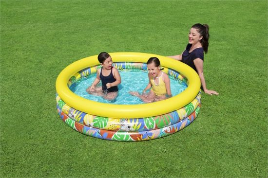 Picture of Bestway® Floral Paradise™ Kids Inflatable Play Pool 1.68 m x 38 cm