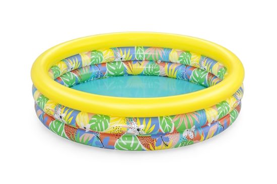 Picture of Bestway® Floral Paradise™ Kids Inflatable Play Pool 1.68 m x 38 cm