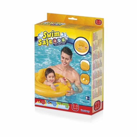 Picture of Swim Safe ABC™ WonderSplash™ Round 3-Ring Inflatable Baby Boat Float 69 cm