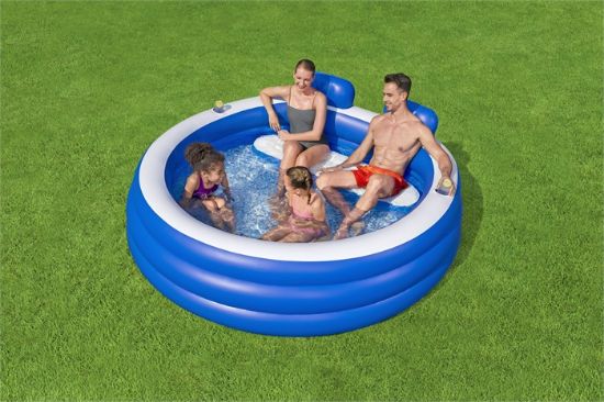 Picture of Bestway® Splash Paradise™ Inflatable Family Pool 2.31 m x 2.19 m x 79 cm