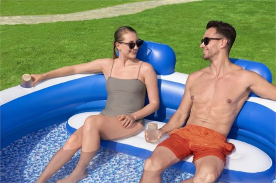 Picture of Bestway® Splash Paradise™ Inflatable Family Pool 2.31 m x 2.19 m x 79 cm