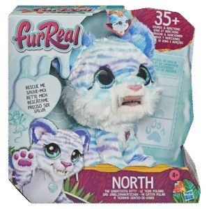 FurReal North The Sabertooth Kitty, Interactive Plush Pet