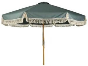 550x415 Casa Parasol - Balcony parasol - Volantes - Ø 300 x 260cm - khaki