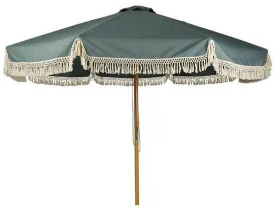 Casa Parasol - Balcony parasol - Volantes - Ø 300 x 260cm - khaki