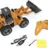S1520 RC wheel loader excavator 1:18 with 2.4 GHz swivel shovel Huina 1520
