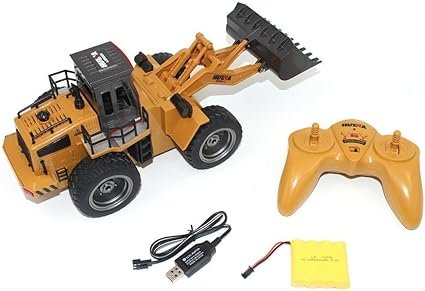 S1520 RC wheel loader excavator 1:18 with 2.4 GHz swivel shovel Huina 1520