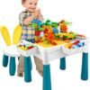 Study Table Desk Kids Activity 101Pcs Building Block Set