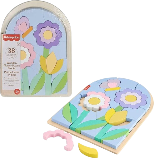 Fisher-Price HXT97 Wooden Puzzle