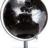 World Globe Globe 20 cm with Gold/Black Metal Base - Decoration and Gift