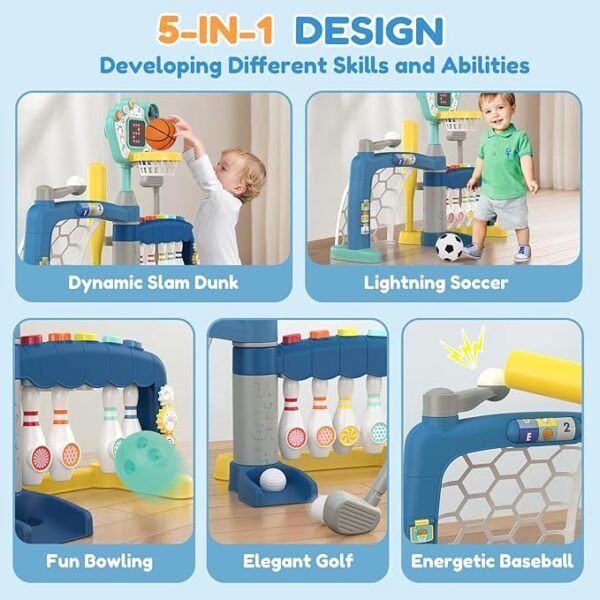 Toddler Sports Toys, 5-in-1