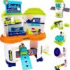 812zuJumlCL._AC_SX425_ SGM 2 in 1 Space Station Rocket Ship Playset for Kids