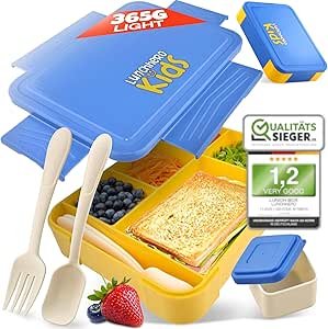 LUNCHHERO Bento Lunch Box for Kids
