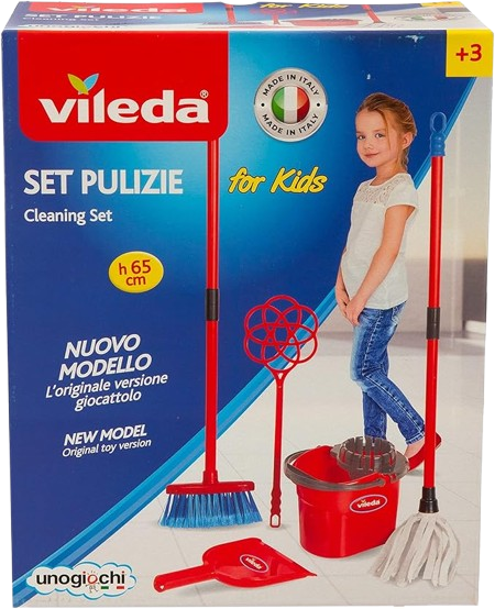 Grandi Giochi - Cleaning Set Vileda for Kids