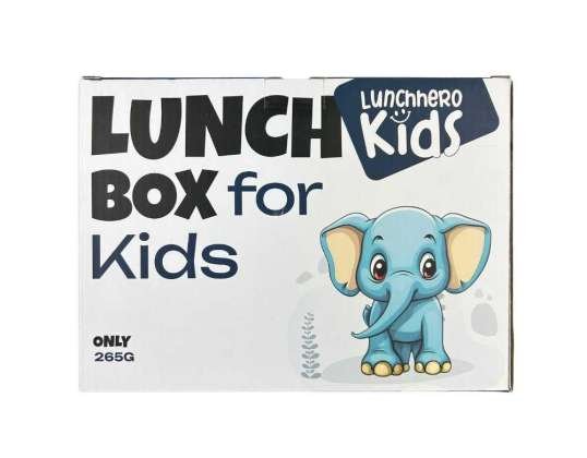 Lunchhero kids Lunchbox for Kids blue 265gr