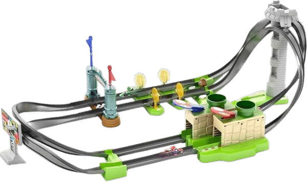 Hot Wheels Mario Kart Circuit Lite Track Set