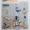 Hepta Collection  Space Rocket and Astronauts Series Toy Set